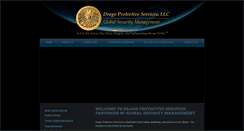 Desktop Screenshot of dragoprotectiveservices.com